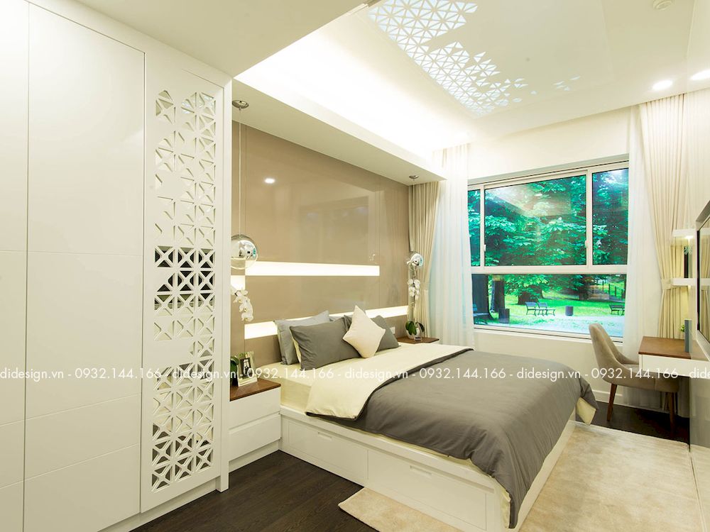 Thiết kế nội thất căn hộ chung cư 68m2 Botanica Premier