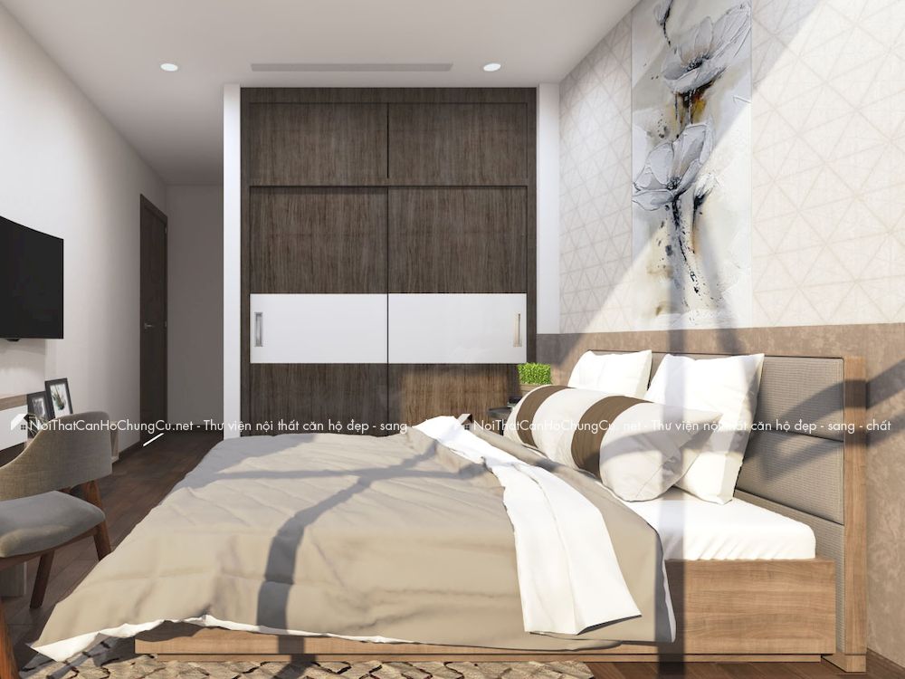 Thiết kế nội thất căn hộ chung cư 49m2 Lavita Charm