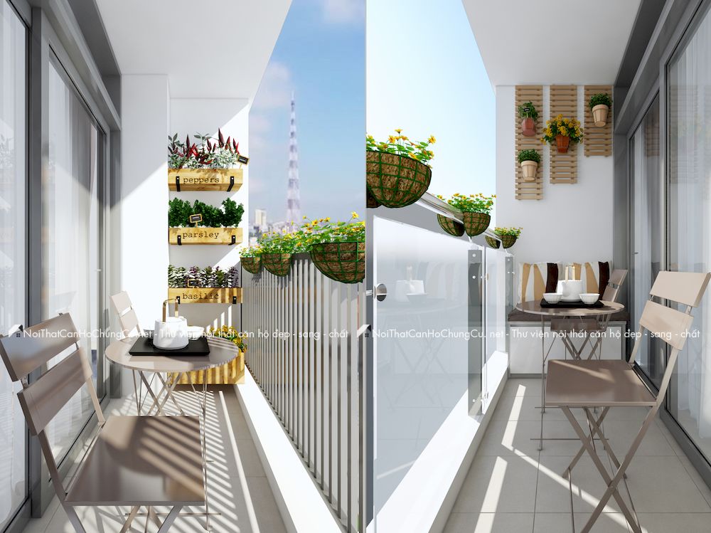 Thiết kế nội thất căn hộ chung cư 102m2 Saigon Intela