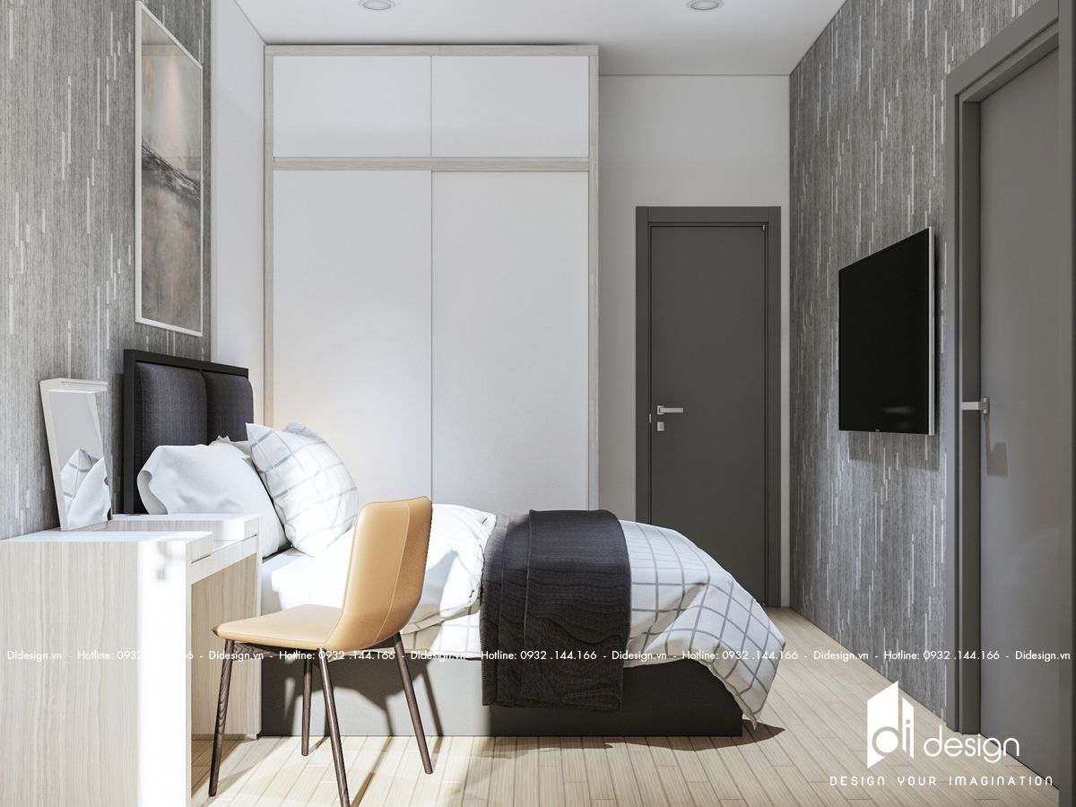 Thiết kế nội thất căn hộ chung cư Hà Đô Centrosa 66m2