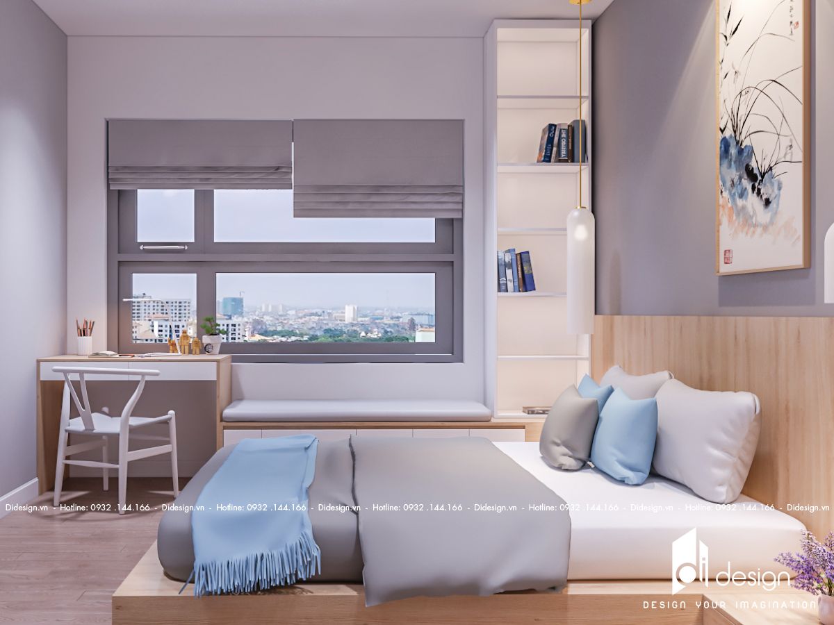 Thiết kế nội thất căn hộ chung cư 95m2 The Grand Manhattan