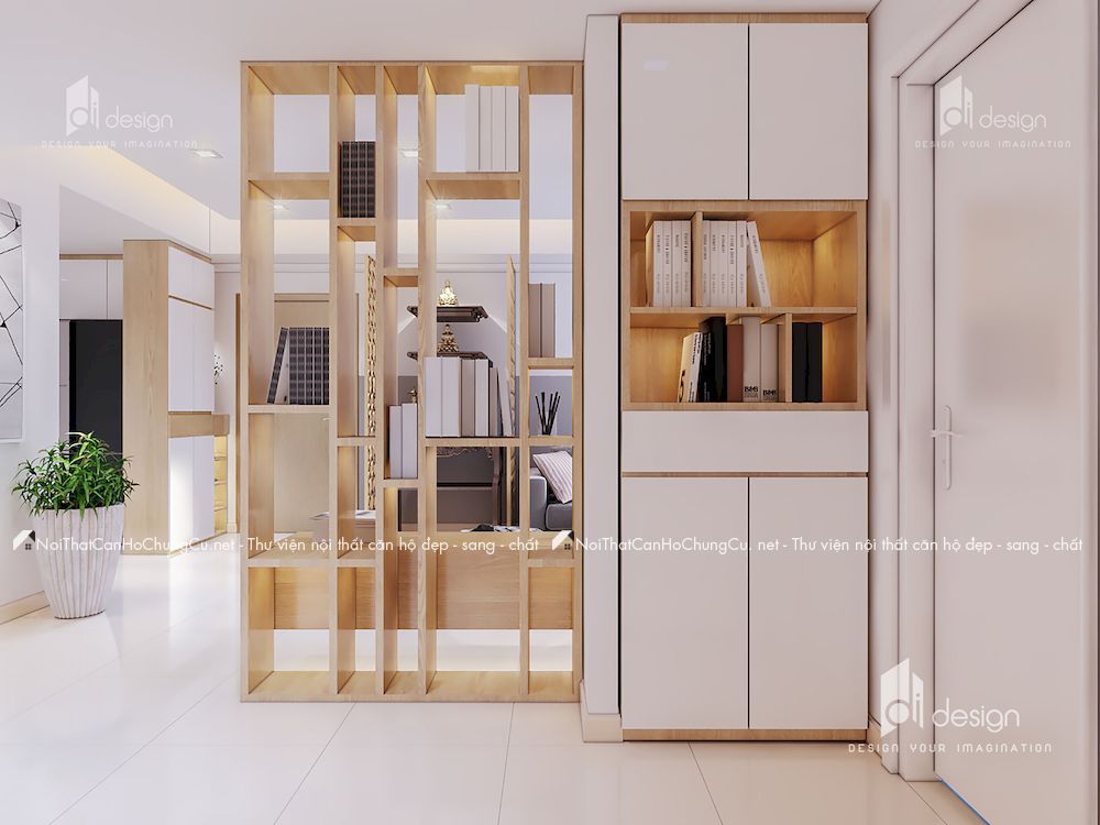 Thiết kế nội thất căn hộ chung cư 86m2 Masteri M-one