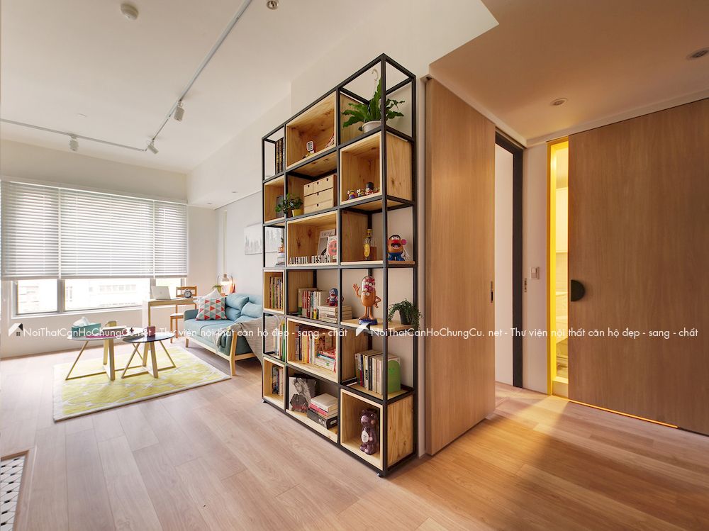 Thiết kế nội thất căn hộ chung cư 63m2 Vinhomes