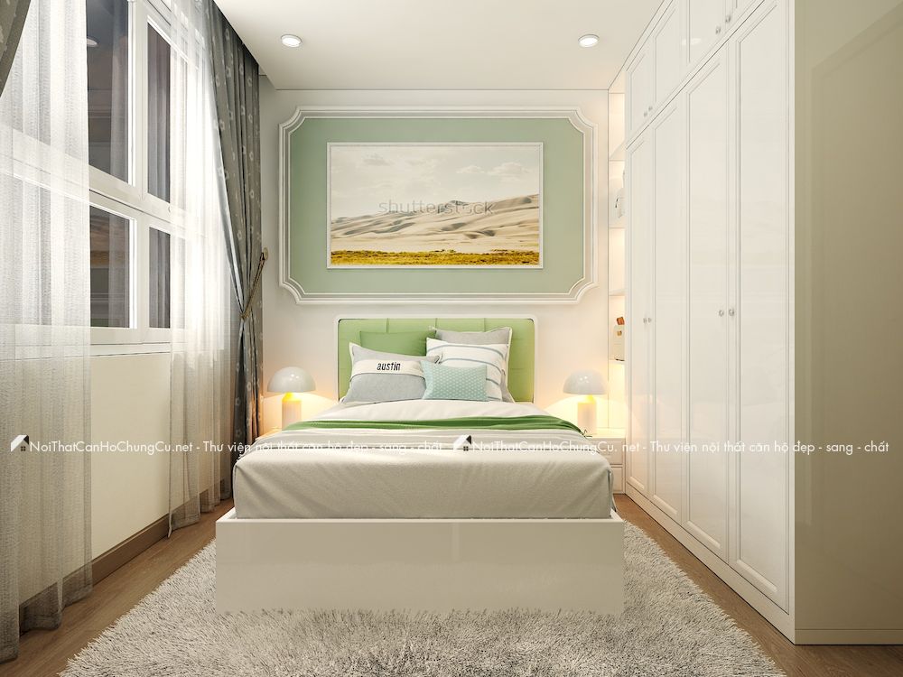 Thiết kế nội thất căn hộ chung cư Đảo Kim Cương - Diamond Island 112m2