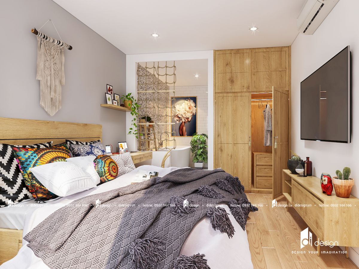 Thiết kế nội thất chung cư 75m2 Moonlight Park View 