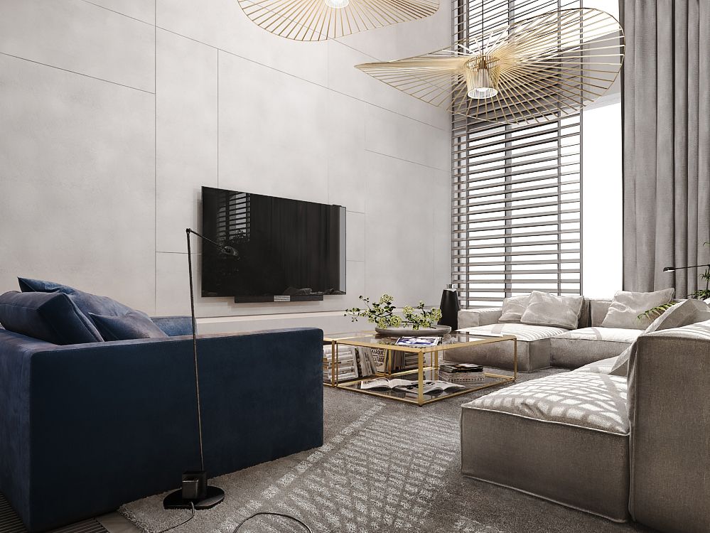 Thiết kế căn hộ duplex 98m2 celadon cao cấp