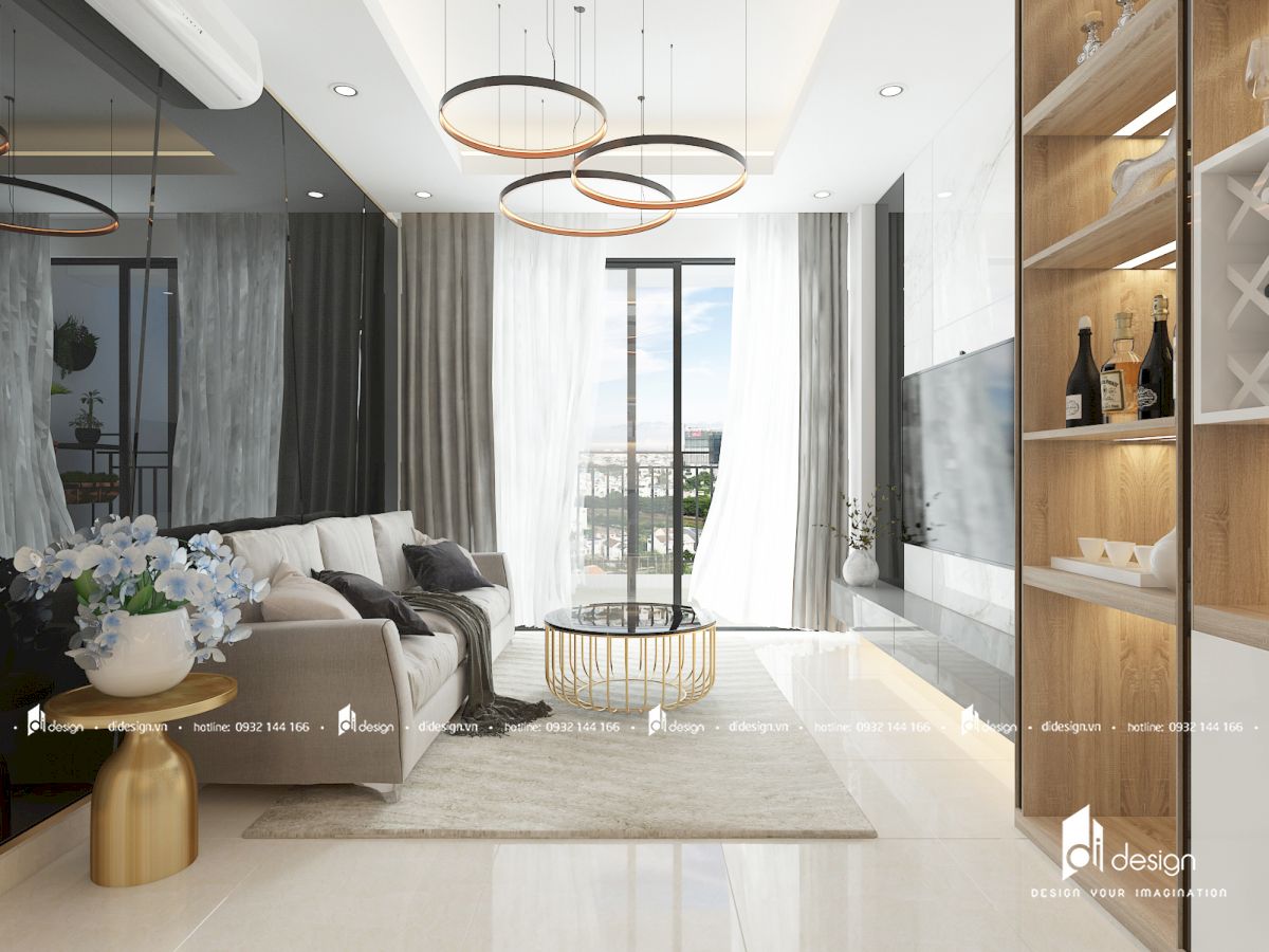  Thiết kế nội thất chung cư Celadon City 81m2 đẹp