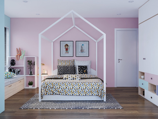 mẫu thiết kế phòng ngủ mang lại cảm hứng cho trẻ em