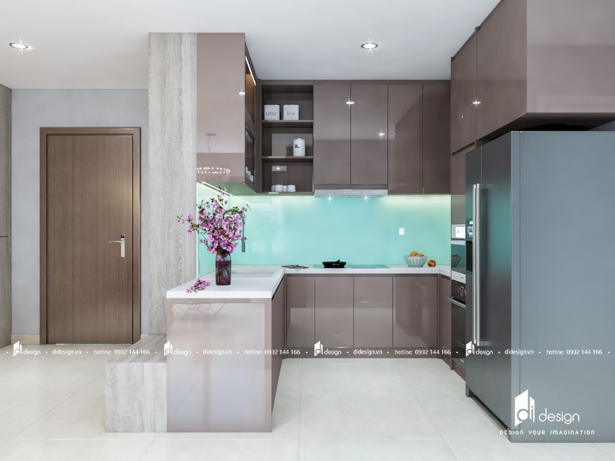 Thiết kế căn hộ chung cư Safira Khang Điền 3 phòng ngủ hiện đại