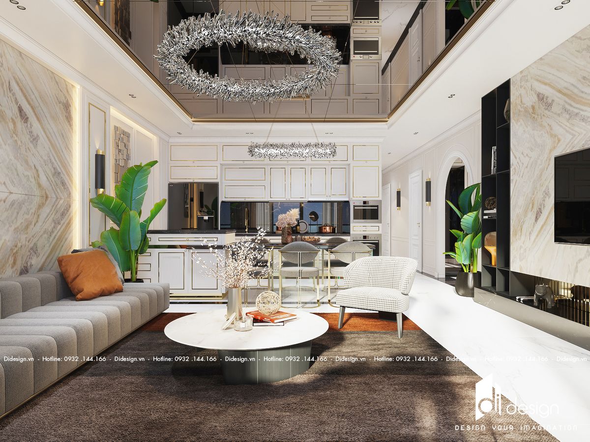Thiết kế căn hộ Duplex chung cư Feliz En Vista 91m2 phong cách Ý - Hình ảnh 1