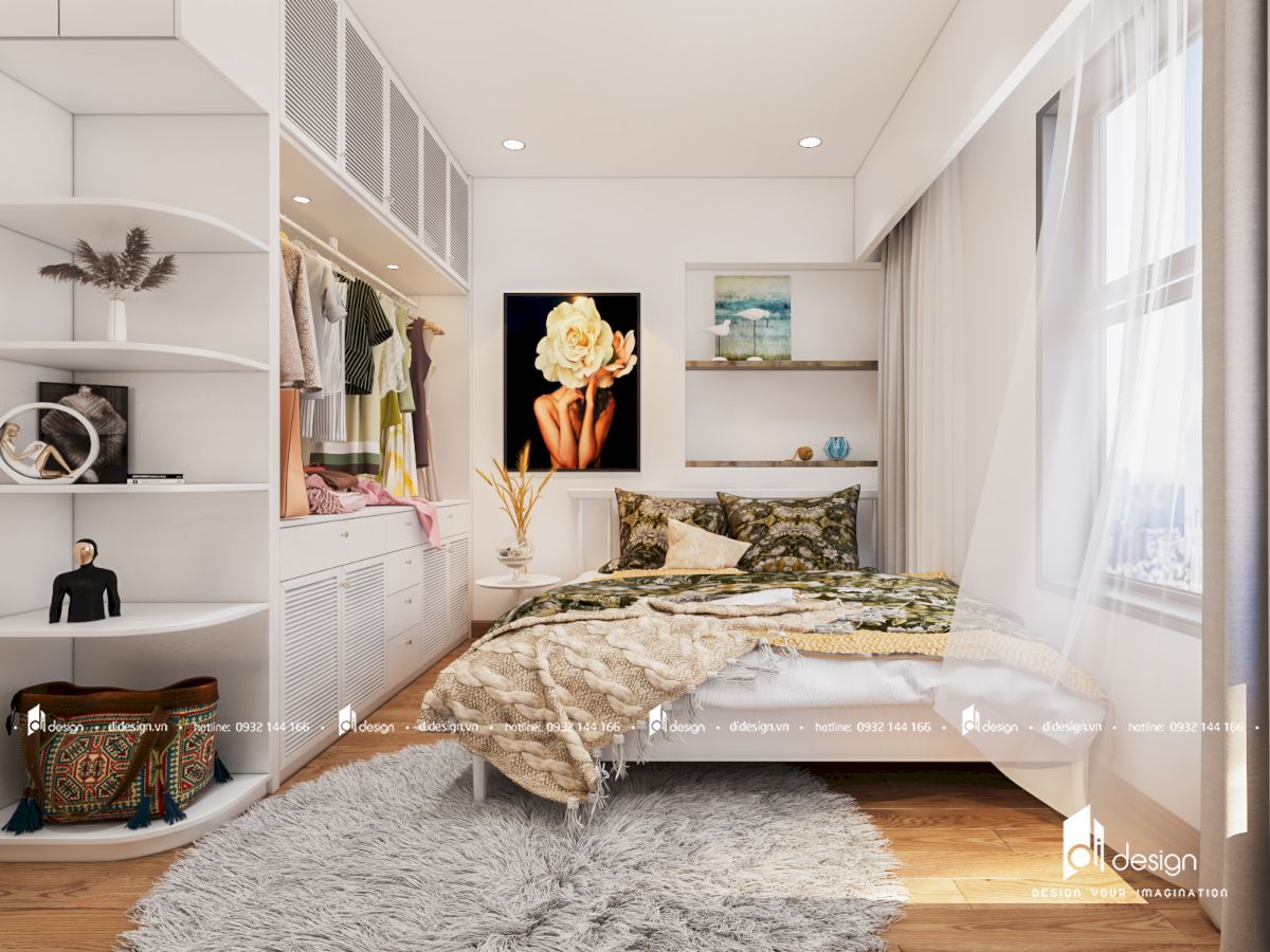 thiết kế nội thất chung cư Moonlight Boulevard 78m2 phong cách Scandinavian