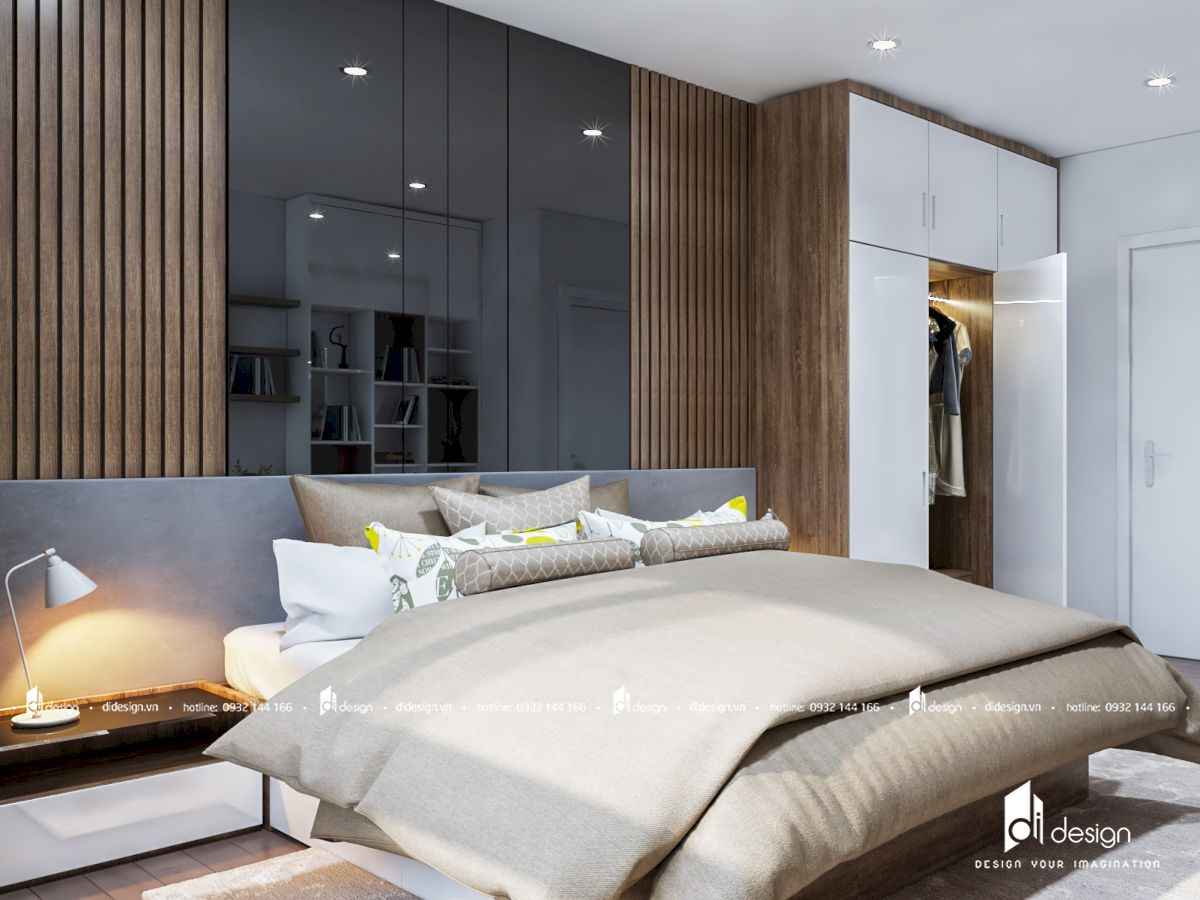 Thiết kế nội thất chung cư Cantavil 125m2 phong cách hiện đại