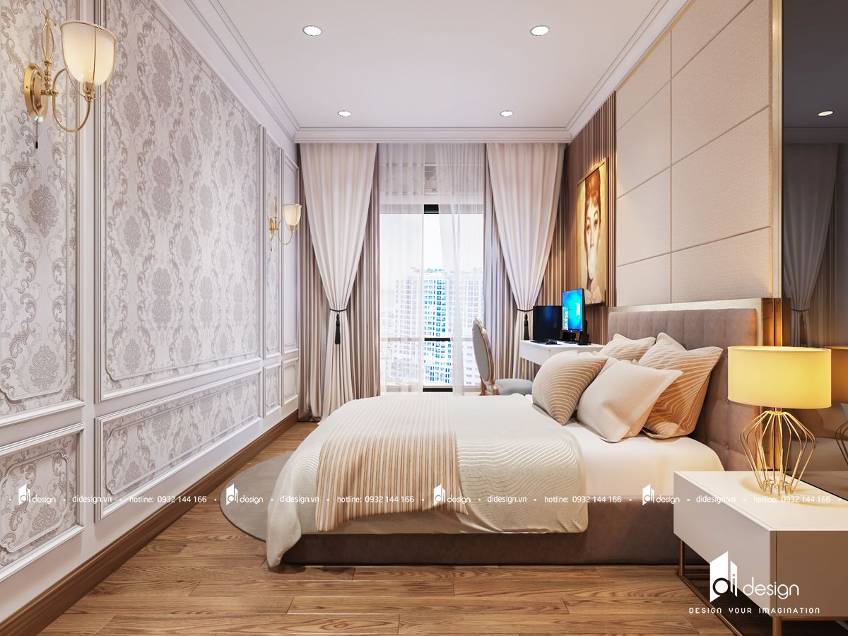 Thiết kế nội thất căn hộ chung cư Saigonhomes 70m2
