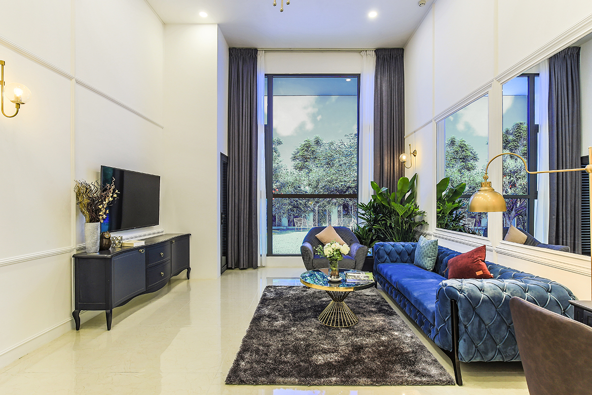 Thi công nội thất chung cư Duplex Feliz En Vista 102m2