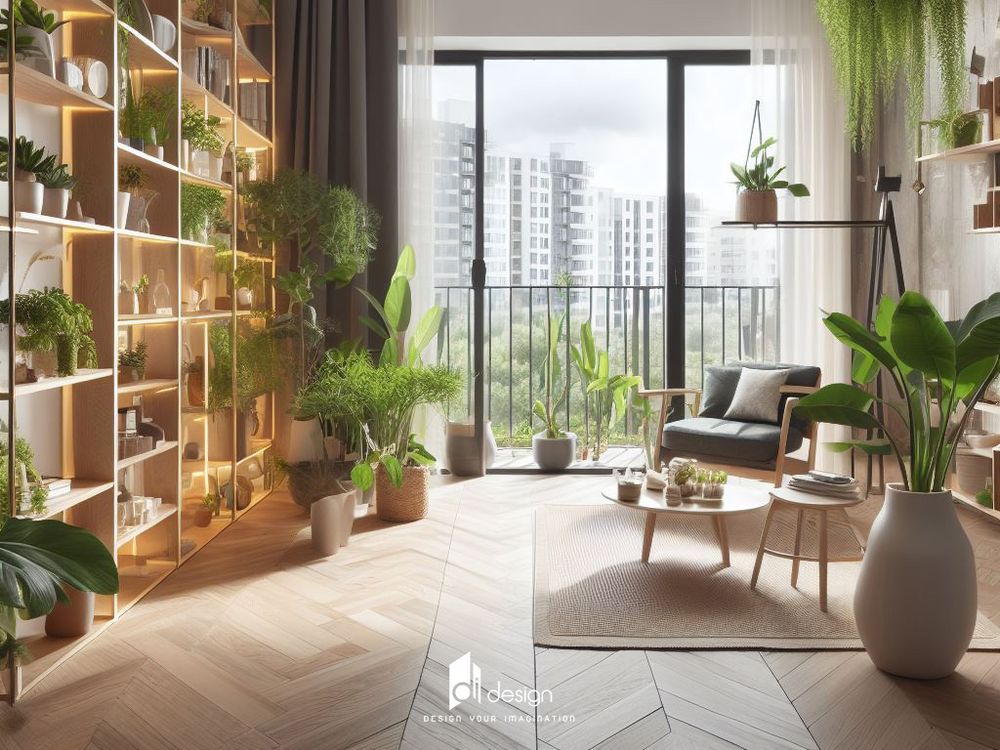 Năm 2024, bùng nổ phong cách biophilic trong thiết kế nội thất căn hộ