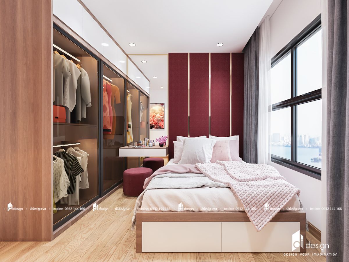 Thiết kế nội thất căn hộ chung cư Akari City 84m2 2020