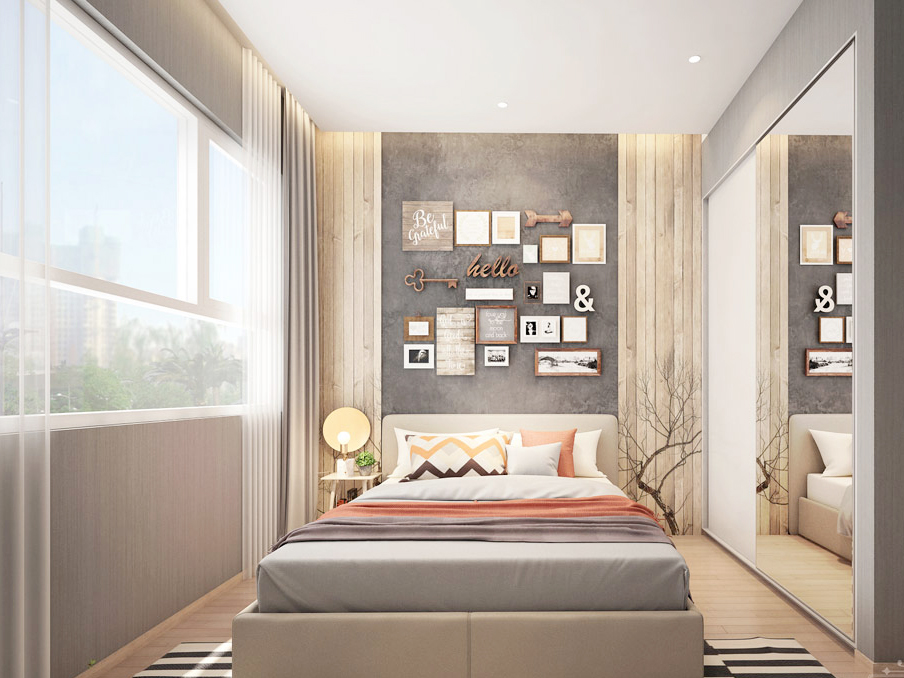 Thiết kế nội thất căn hộ chung cư Celesta Rise 74m2 Nhà Bè