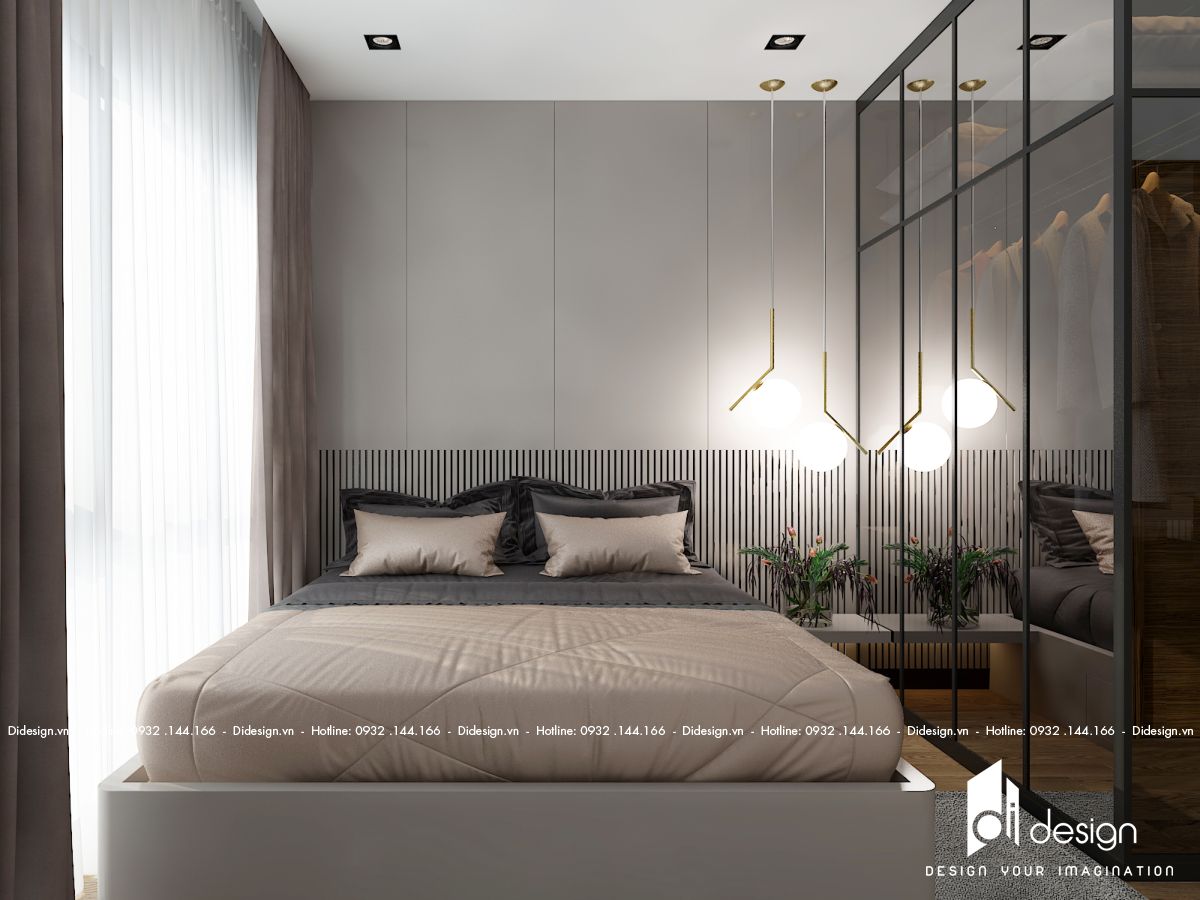 Thiết kế căn hộ chung cư 86m2 2 phòng ngủ Milky Way Bình Tân