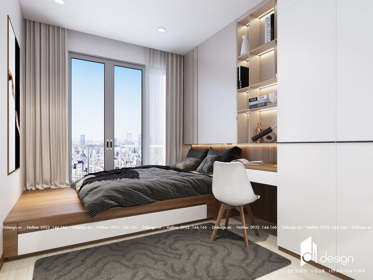 Thiết kế căn hộ The Peak Midtown 86m2 đẹp lung linh