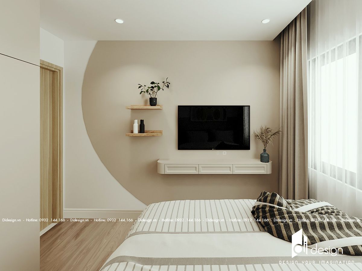 Thiết kế nội thất căn hộ Akari City 56m2.