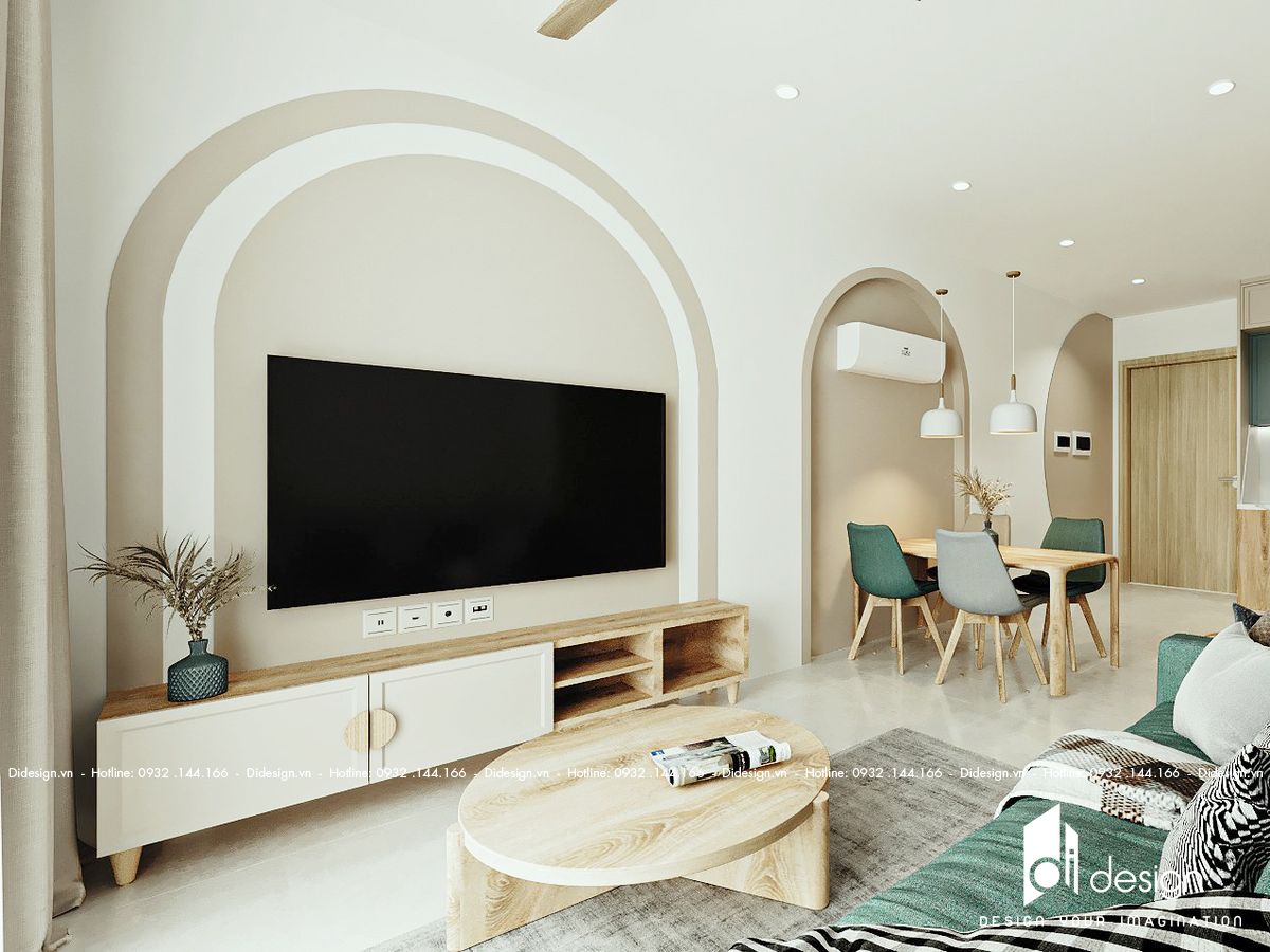 Thiết kế nội thất căn hộ CitiGrand 60m2 đẹp tinh tế