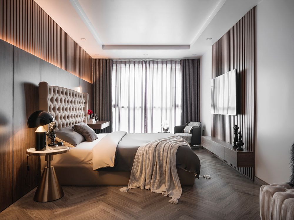 Thiết kế nội thất căn hộ The Ascentia Phú Mỹ Hưng - phòng ngủ