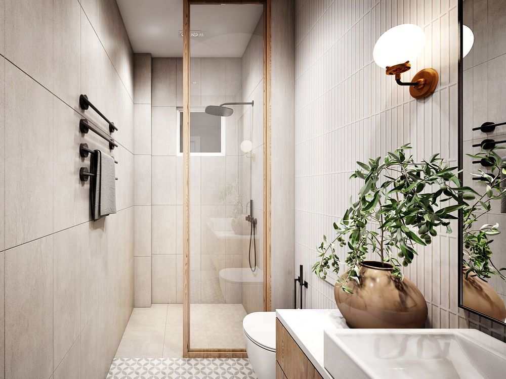 Thiết kế căn hộ Origami Vinhome Grand Park - phòng tắm