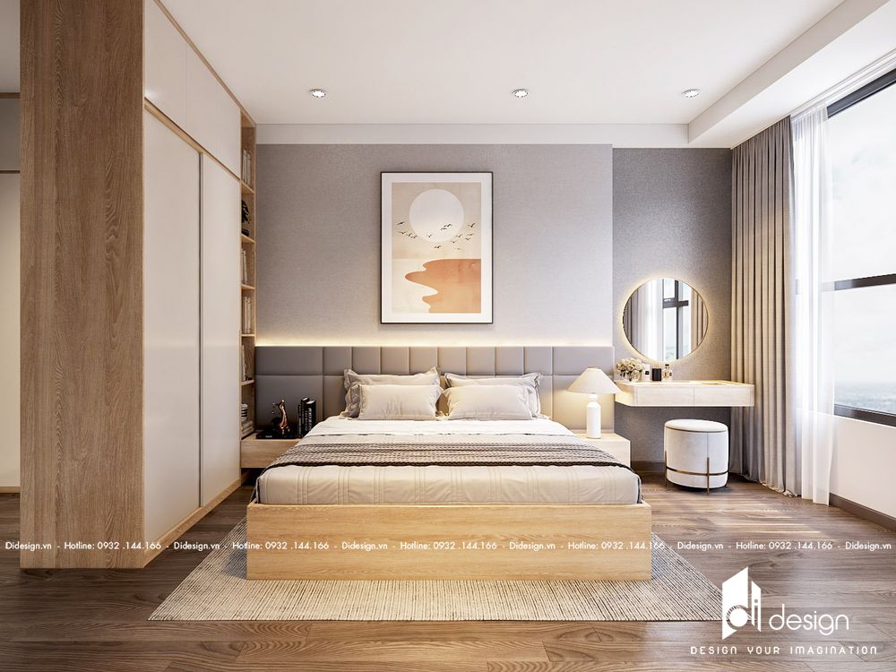 Thiết kế nội thất chung cư The Crest Residence 80m2