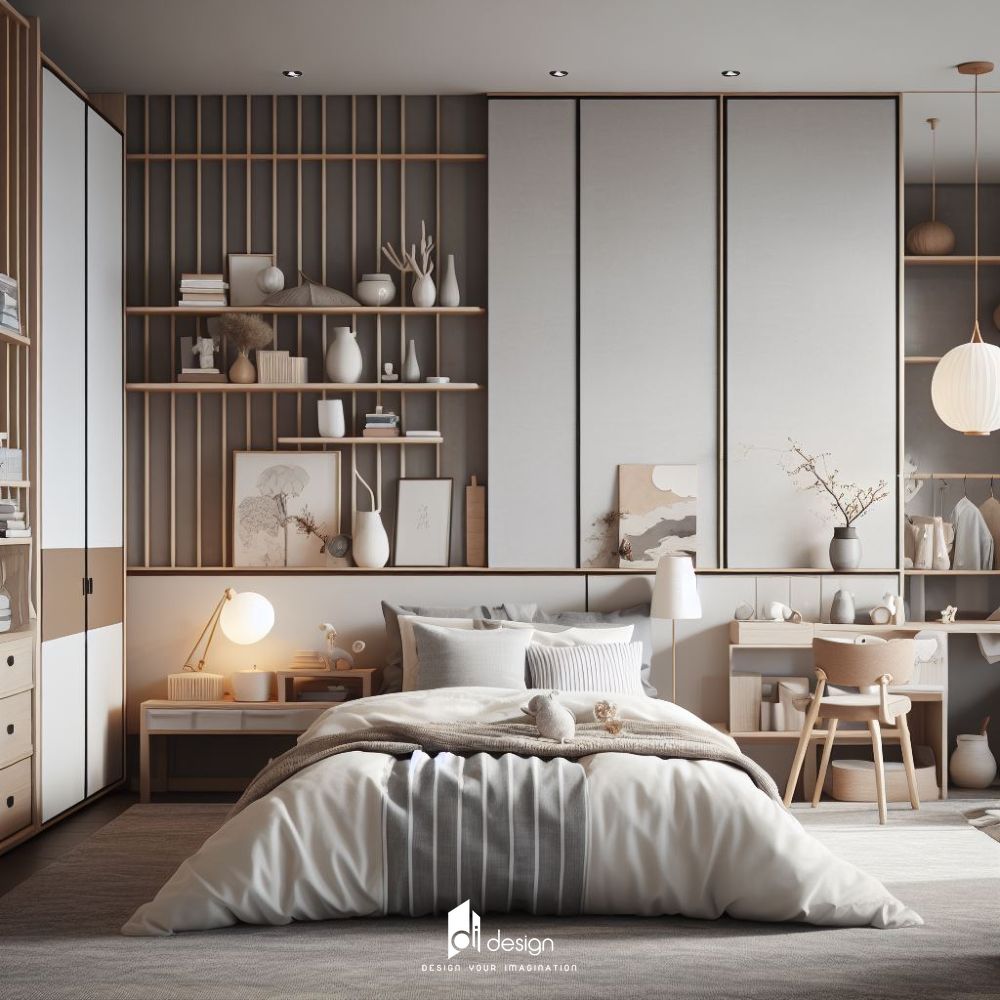 Thiết kế nội thất căn hộ Fiato Premier phong cách Nhật