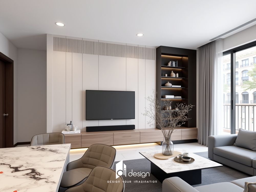 Cách trang trí nhà chung cư 70m2 ấm áp và sang trọng Cách trang trí nhà chung cư 70m2 ấm áp và sang trọng