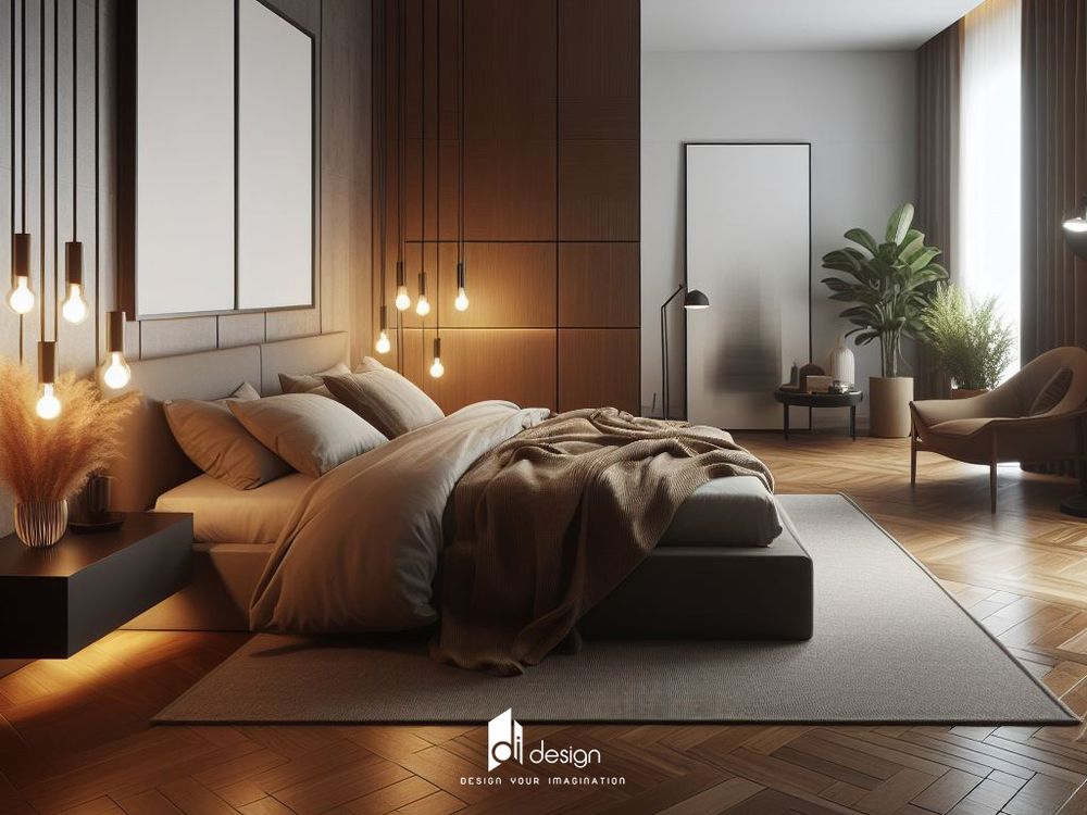 Phòng ngủ minimalist đẹp gọn gàng và tối giản