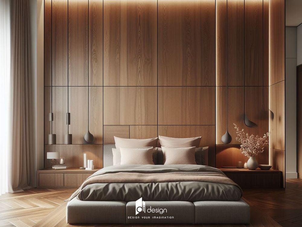 Phòng ngủ minimalist đẹp gọn gàng và tối giản