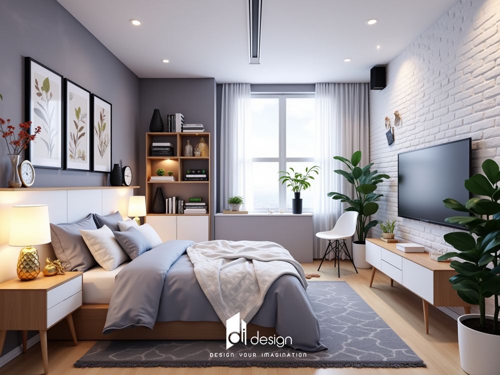 Nhà mẫu chung cư Asa Light không gian sống lý tưởng.