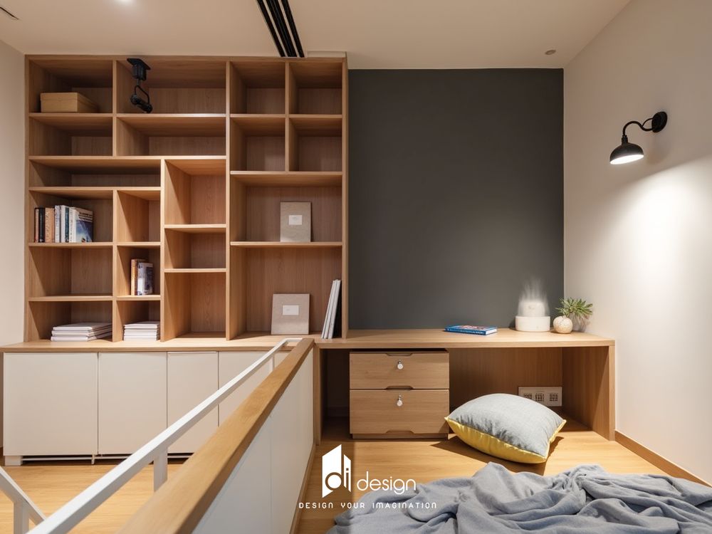 Thiết kế nội thất căn hộ chung cư 22m2 đủ tiện nghi Thiết kế nội thất căn hộ chung cư 22m2 đủ tiện nghi