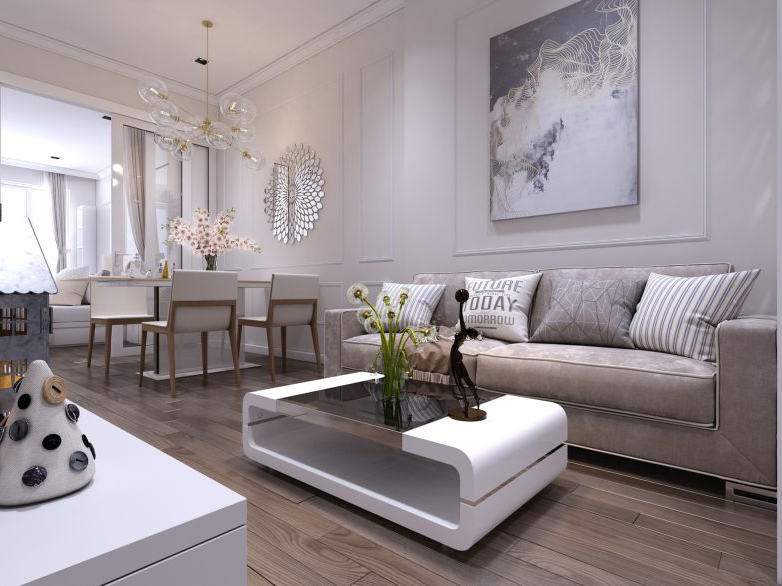 Thiết kế nội thất căn hộ chung cư Lexington 48m2 Thiết kế nội thất căn hộ chung cư Lexington 48m2