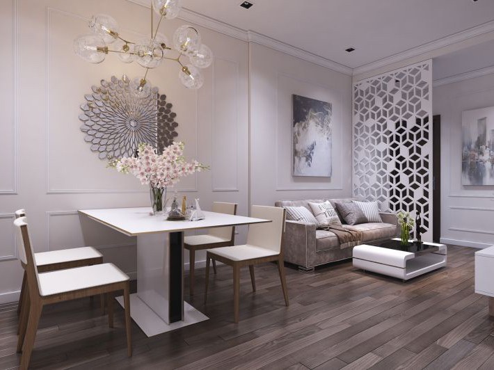 Thiết kế nội thất căn hộ chung cư Lexington 48m2 Thiết kế nội thất căn hộ chung cư Lexington 48m2