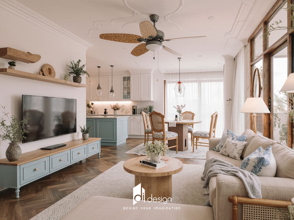 Thiết kế nội thất căn hộ chung cư 90m2 Botanica Premier Thiết kế nội thất căn hộ chung cư 90m2 Botanica Premier