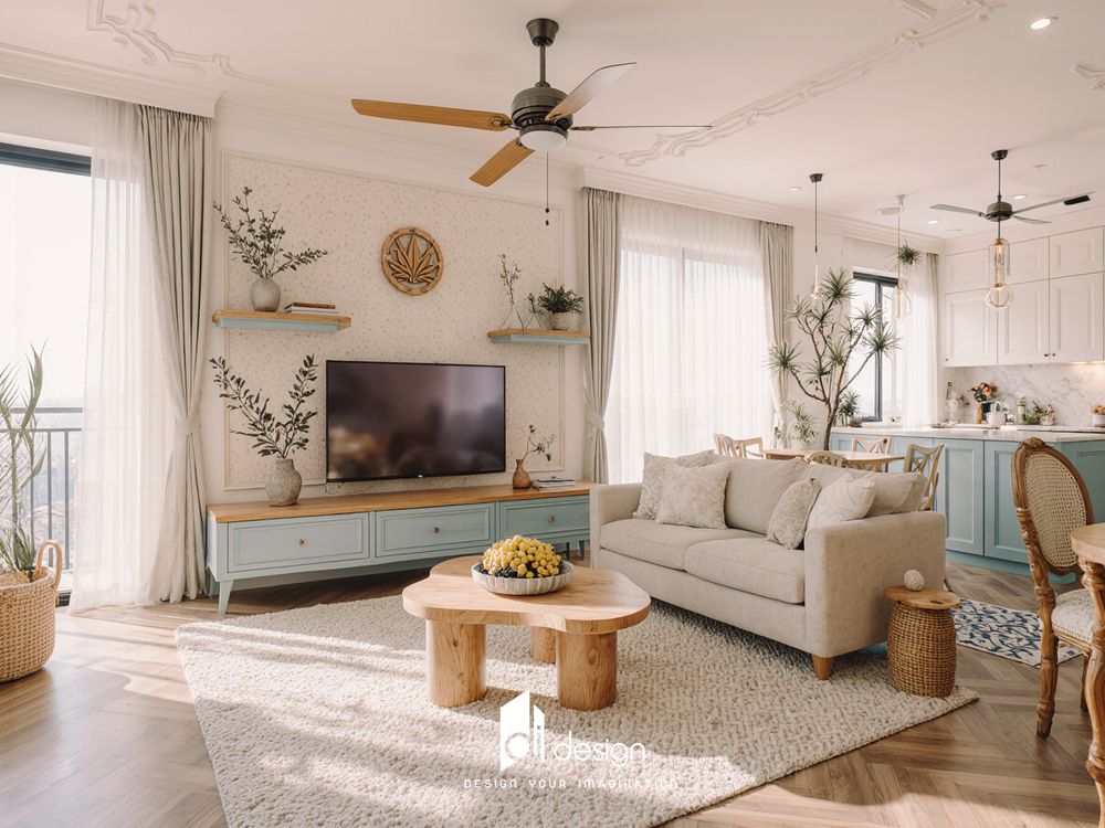 Thiết kế nội thất căn hộ chung cư 90m2 Botanica Premier Thiết kế nội thất căn hộ chung cư 90m2 Botanica Premier