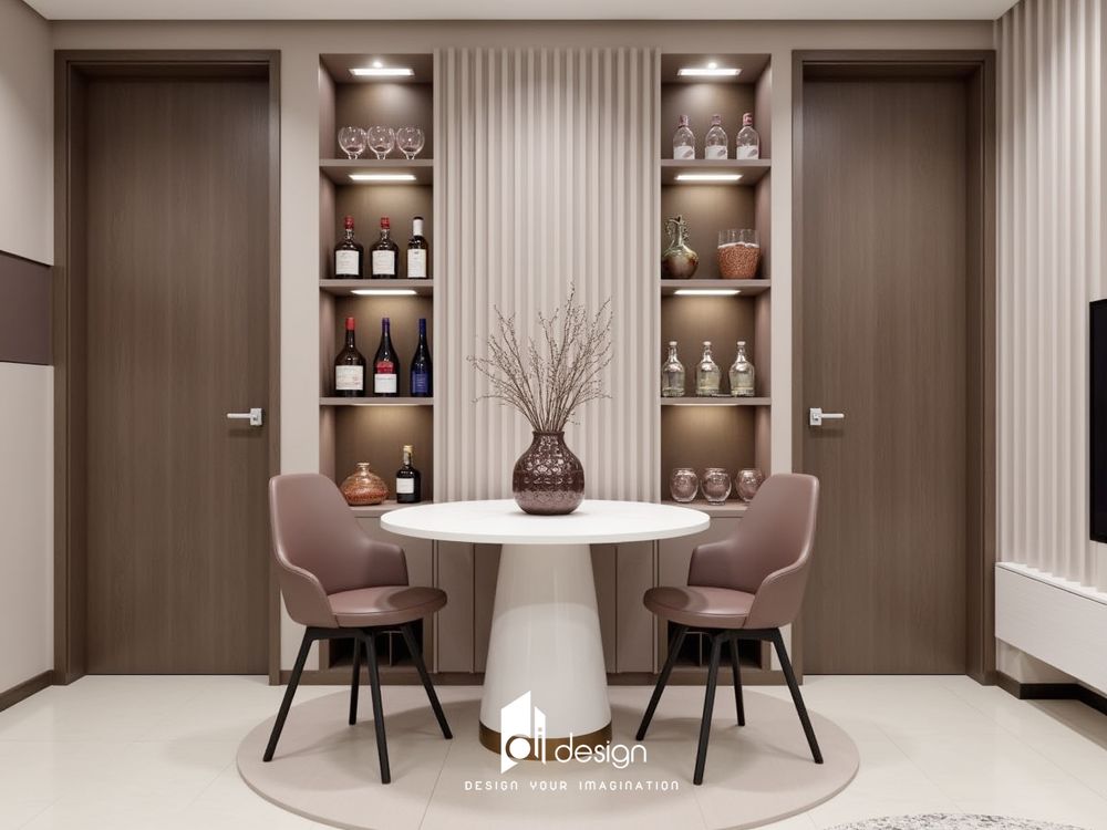 Thiết kế nội thất căn hộ chung cư 45m2 Safira Thiết kế nội thất căn hộ chung cư 45m2 Safira
