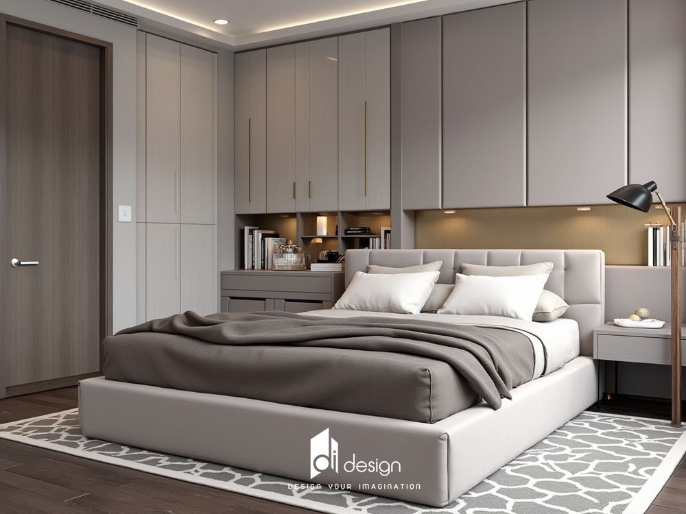 Thiết kế nội thất căn hộ chung cư 45m2 Safira Thiết kế nội thất căn hộ chung cư 45m2 Safira