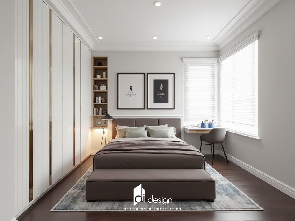 Thiết kế nội thất căn hộ chung cư 45m2 Safira Thiết kế nội thất căn hộ chung cư 45m2 Safira
