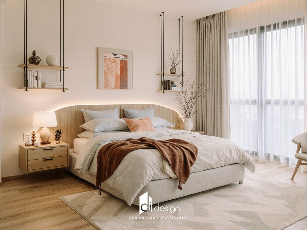 Thiết kế nội thất căn hộ chung cư 76m2 Kingsway Tower