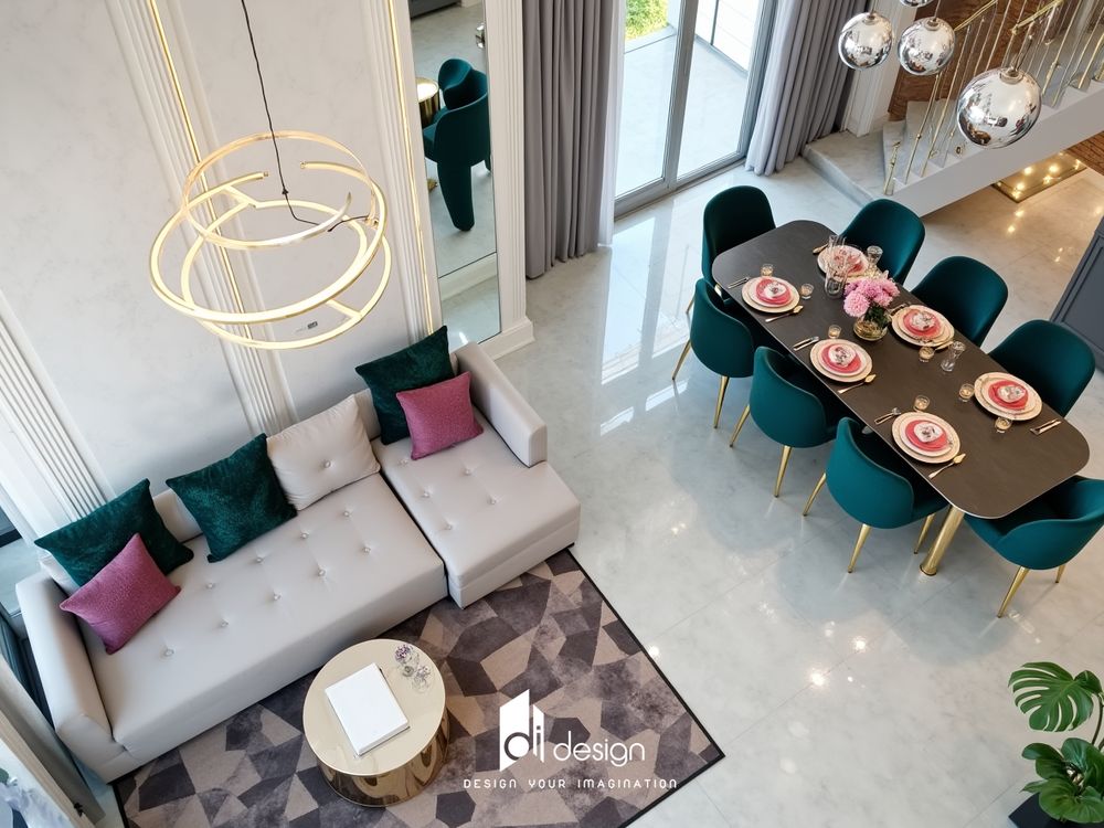 Thi công nội thất nhà phố 125m2 Lovera Park