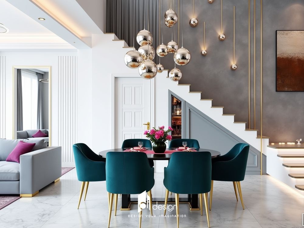 Thi công nội thất nhà phố 125m2 Lovera Park