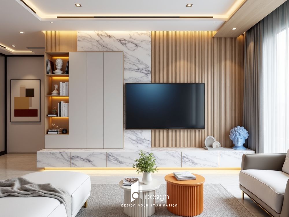 Thiết kế nội thất căn hộ chung cư 115m2 Feliz En Vista ấm cúng và sang trọng Thiết kế nội thất căn hộ chung cư 115m2 Feliz En Vista ấm cúng và sang trọng