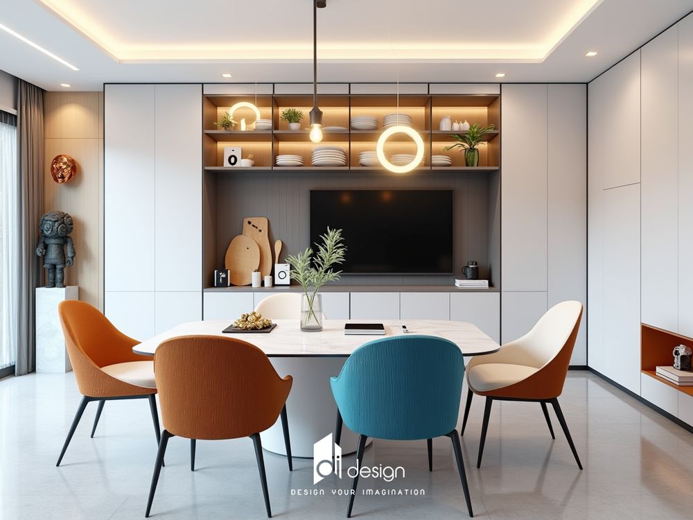 Thiết kế nội thất căn hộ chung cư 115m2 Feliz En Vista ấm cúng và sang trọng Thiết kế nội thất căn hộ chung cư 115m2 Feliz En Vista ấm cúng và sang trọng