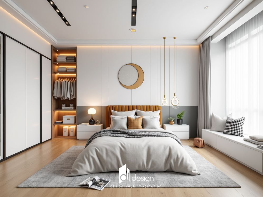 Thiết kế nội thất căn hộ chung cư 115m2 Feliz En Vista ấm cúng và sang trọng Thiết kế nội thất căn hộ chung cư 115m2 Feliz En Vista ấm cúng và sang trọng