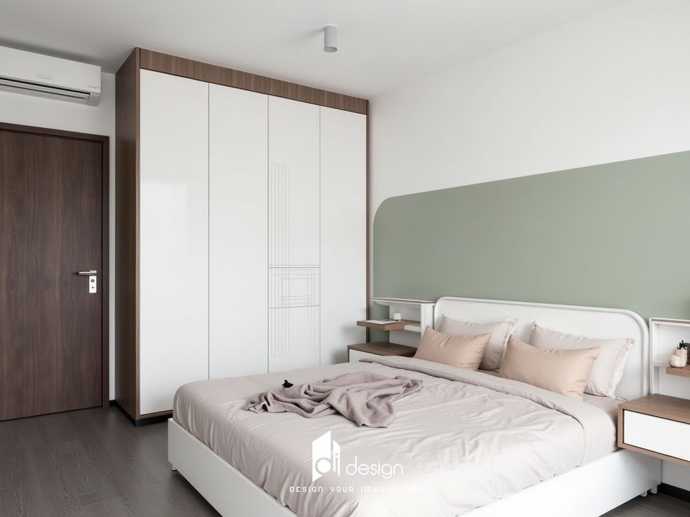 Thiết kế nội thất nhà chung cư 58m2 nhỏ xinh thoải mái và tiện nghi Thiết kế nội thất nhà chung cư 58m2 nhỏ xinh thoải mái và tiện nghi