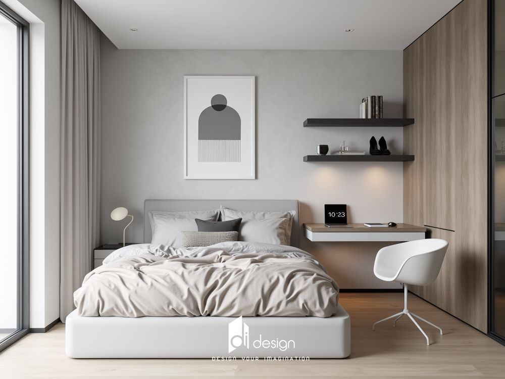Nội thất căn hộ 67m2 De La Sol phong cách tối giản, hiện đại Nội thất căn hộ 67m2 De La Sol phong cách tối giản, hiện đại