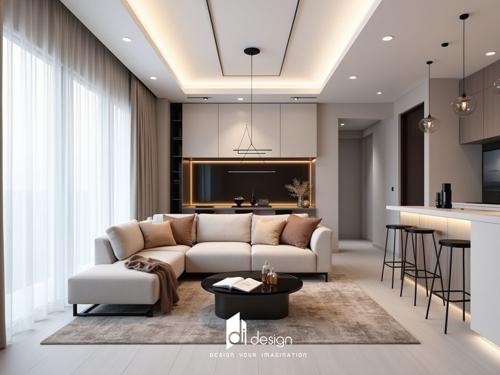 Thiết kế nội thất căn hộ 88m2 Lumiere Riverside đẹp mắt và đầy cuốn hút Thiết kế nội thất căn hộ 88m2 Lumiere Riverside đẹp mắt và đầy cuốn hút
